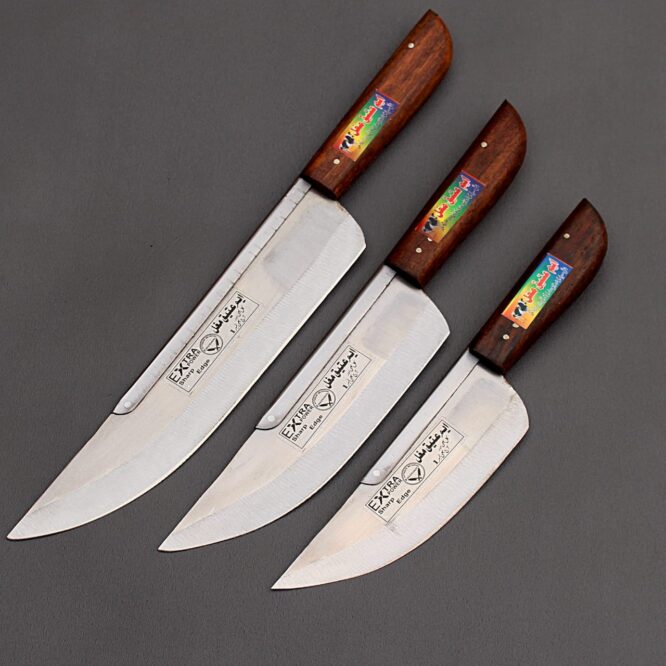 Special 3 pcs kitchen knife set by M. Attique Mughal Cutlery