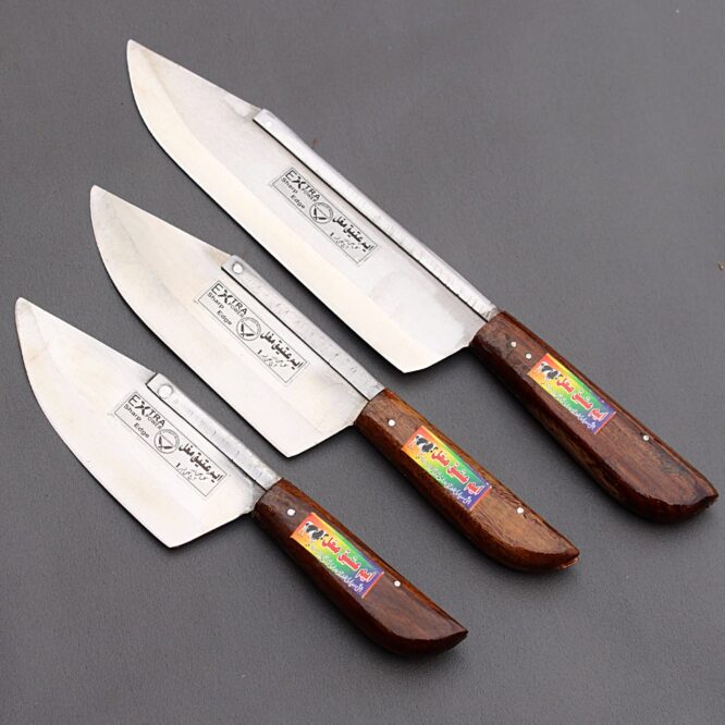 Special 3 pcs kitchen knife set by M. Attique Mughal Cutlery - Image 3