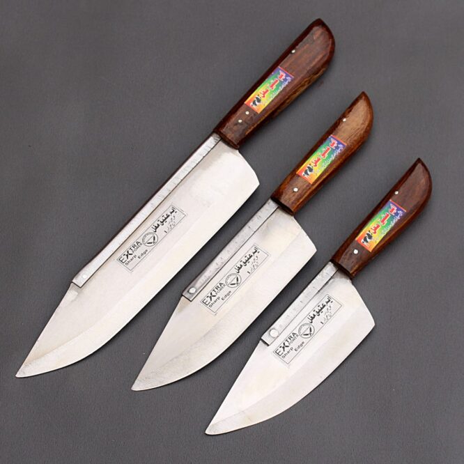 Special 3 pcs kitchen knife set by M. Attique Mughal Cutlery - Image 2